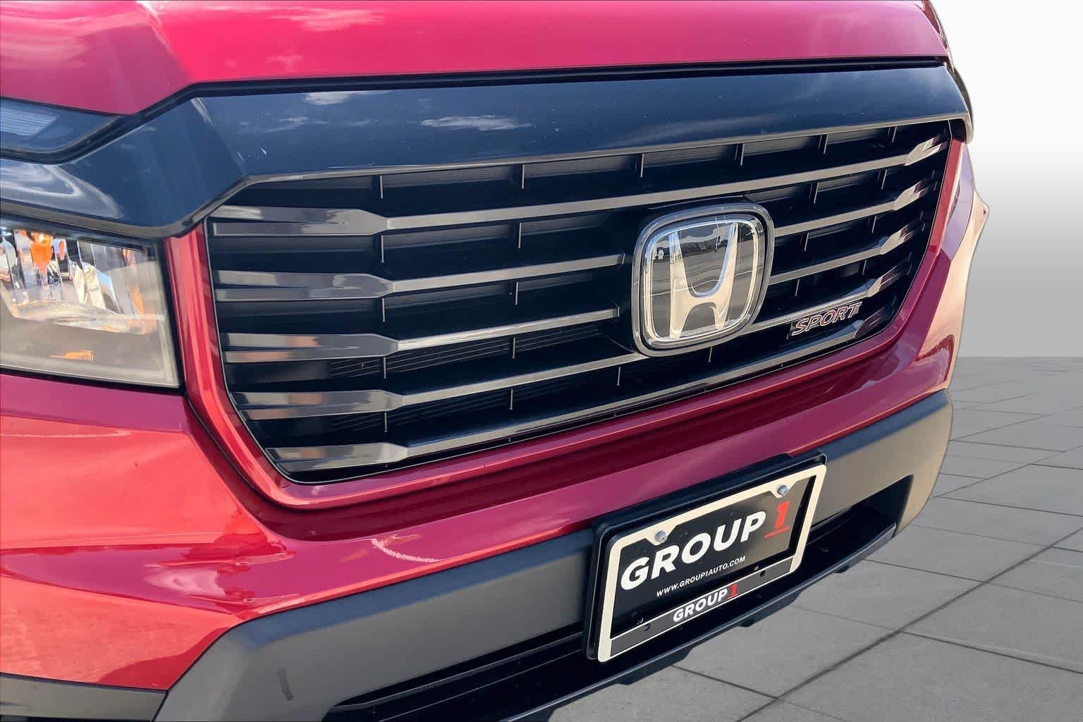 Used 2022 Radiant Red Metallic II Honda Sport image 29