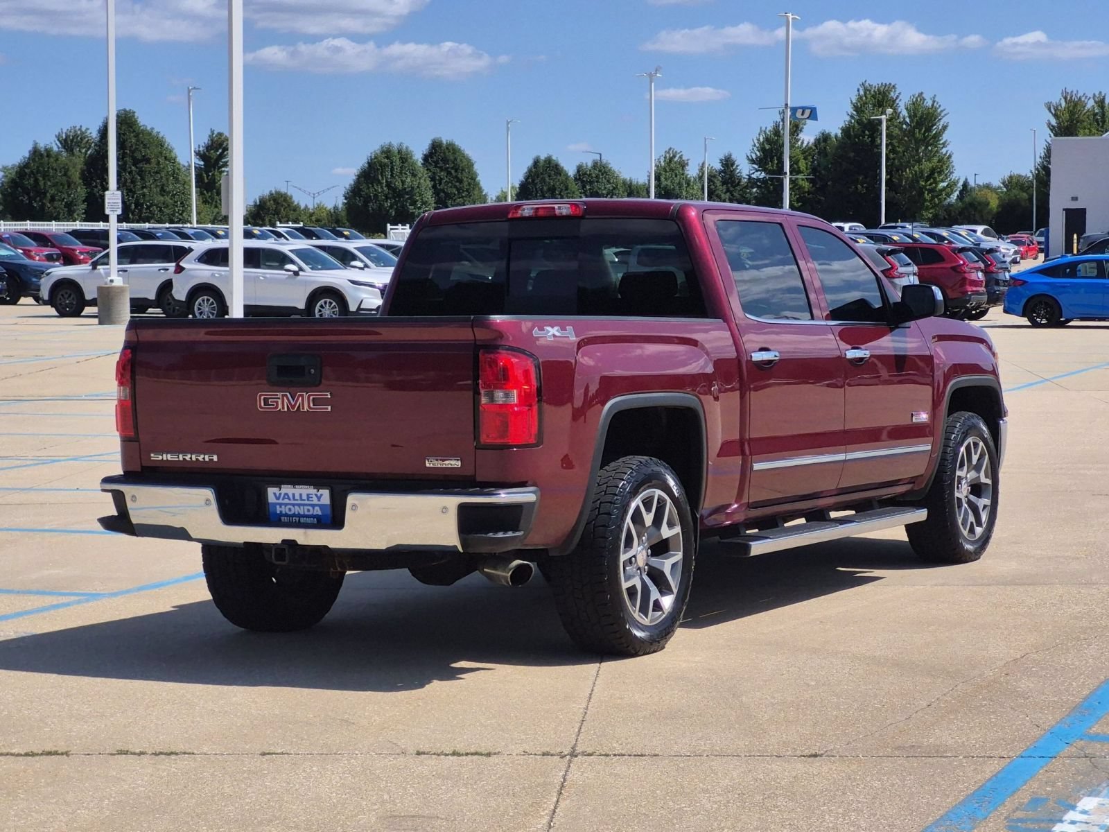 Used 2015 Sonoma Red Metallic GMC SLT 4WD image 6