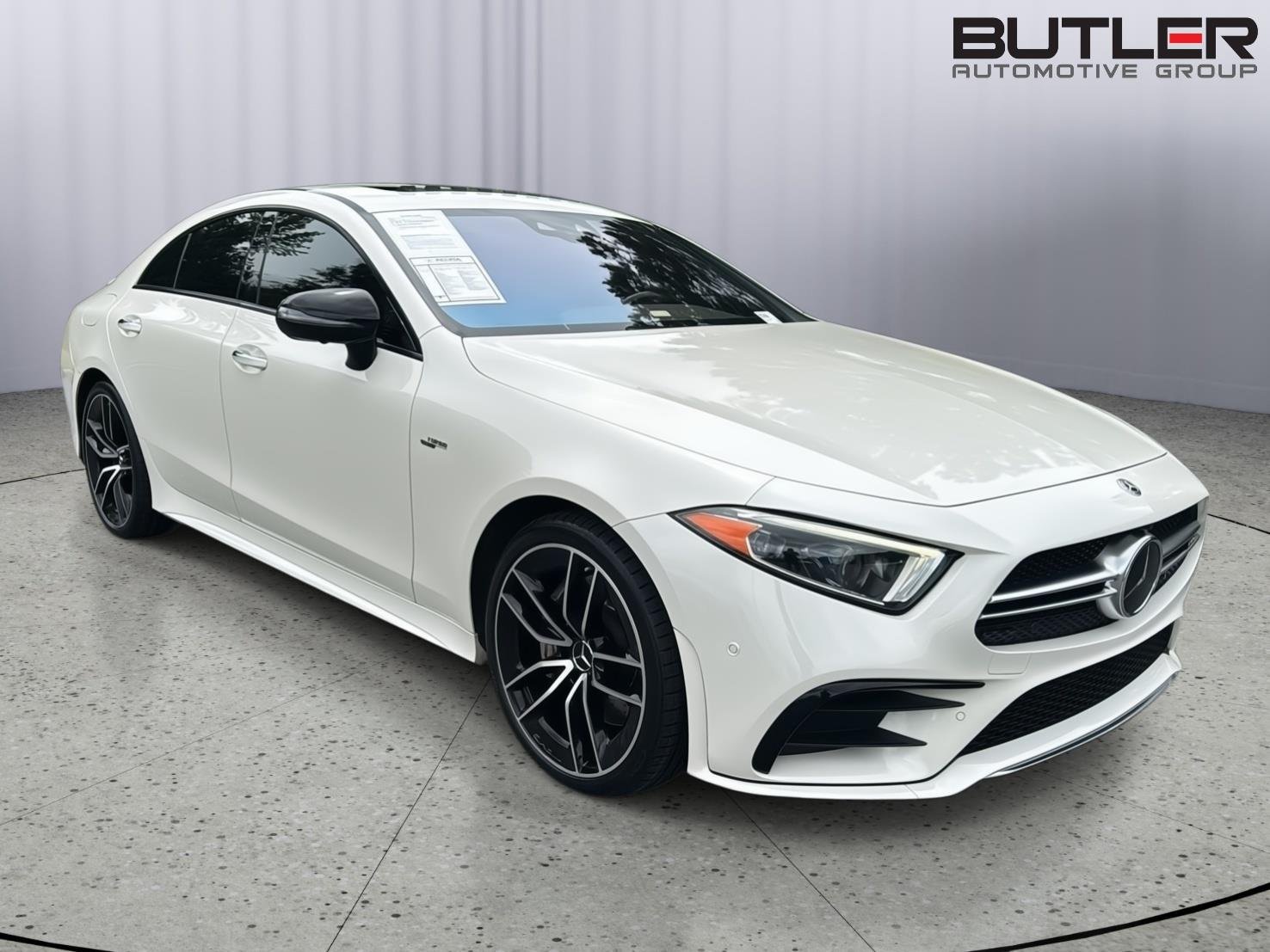 Used 2019 designo Diamond White Mercedes-Benz AMG® CLS 53 S image 3