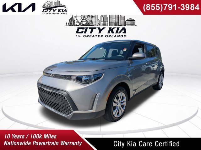 Gray 2025 Kia Soul SUV / Crossover Front-Wheel Drive