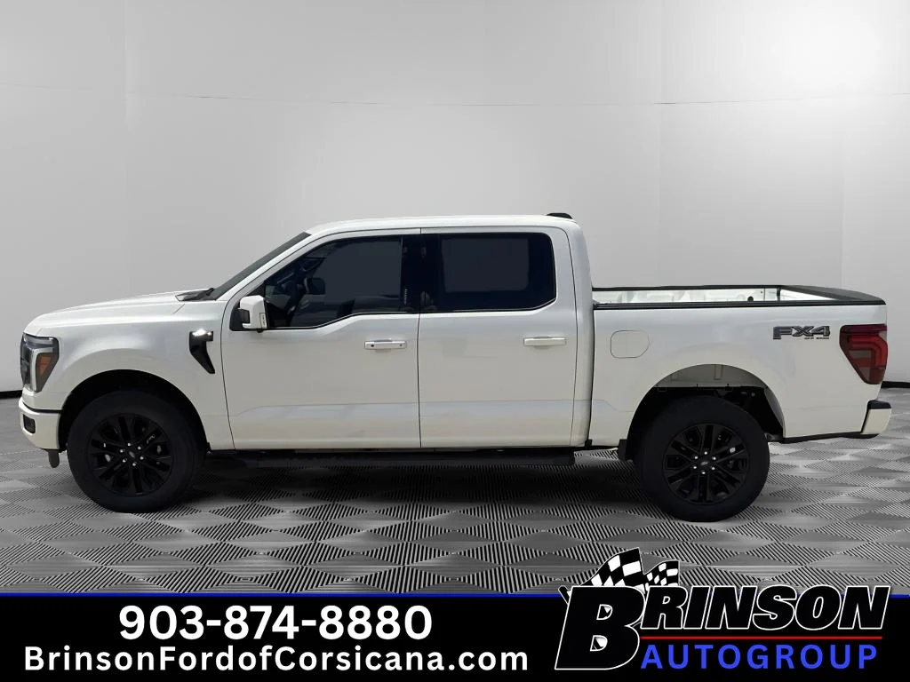 New 2026 Star White Metallic Tri-Coat Ford Lariat® image 3