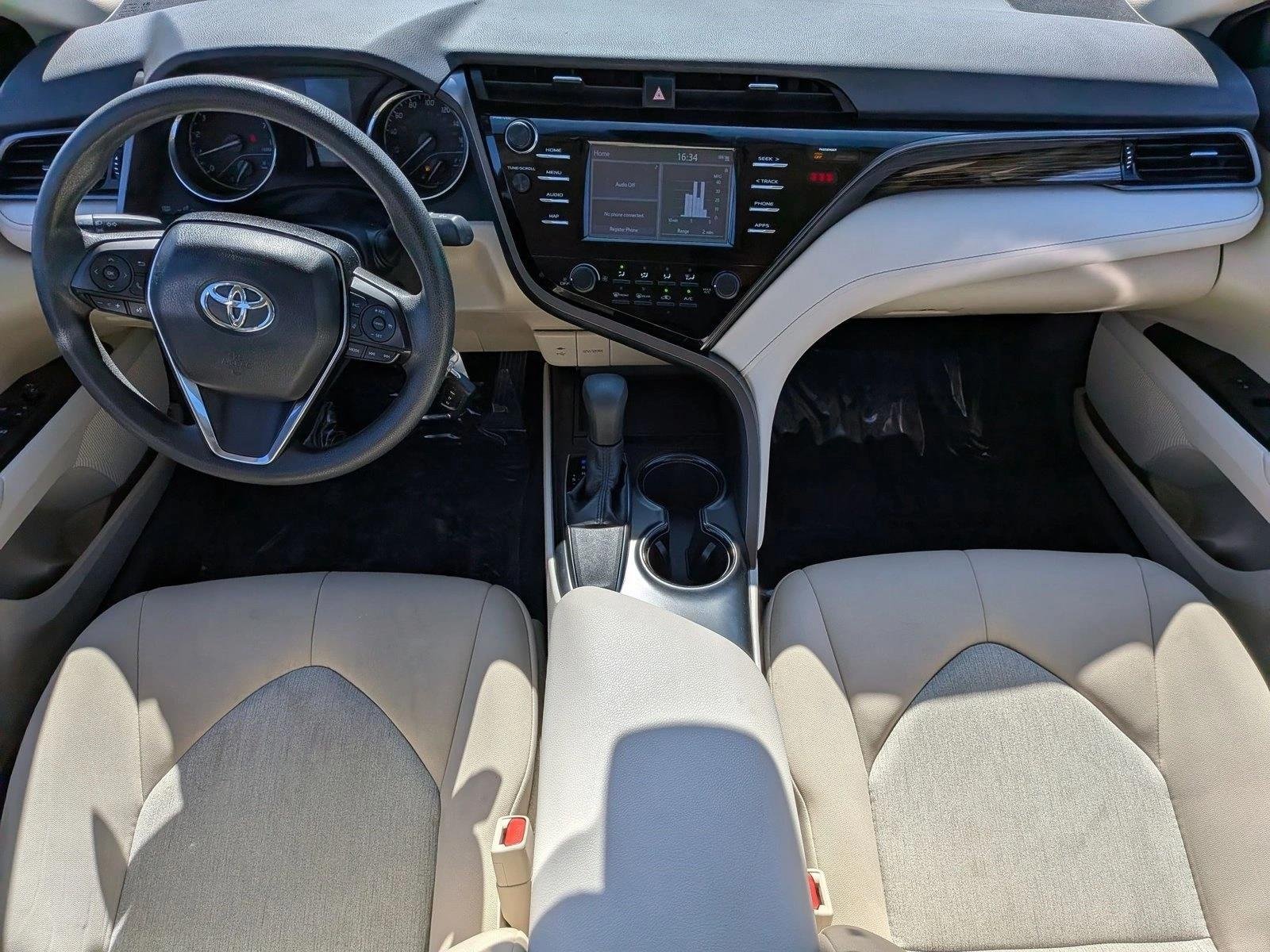 Used 2019 Galactic Aqua Mica Toyota LE image 14