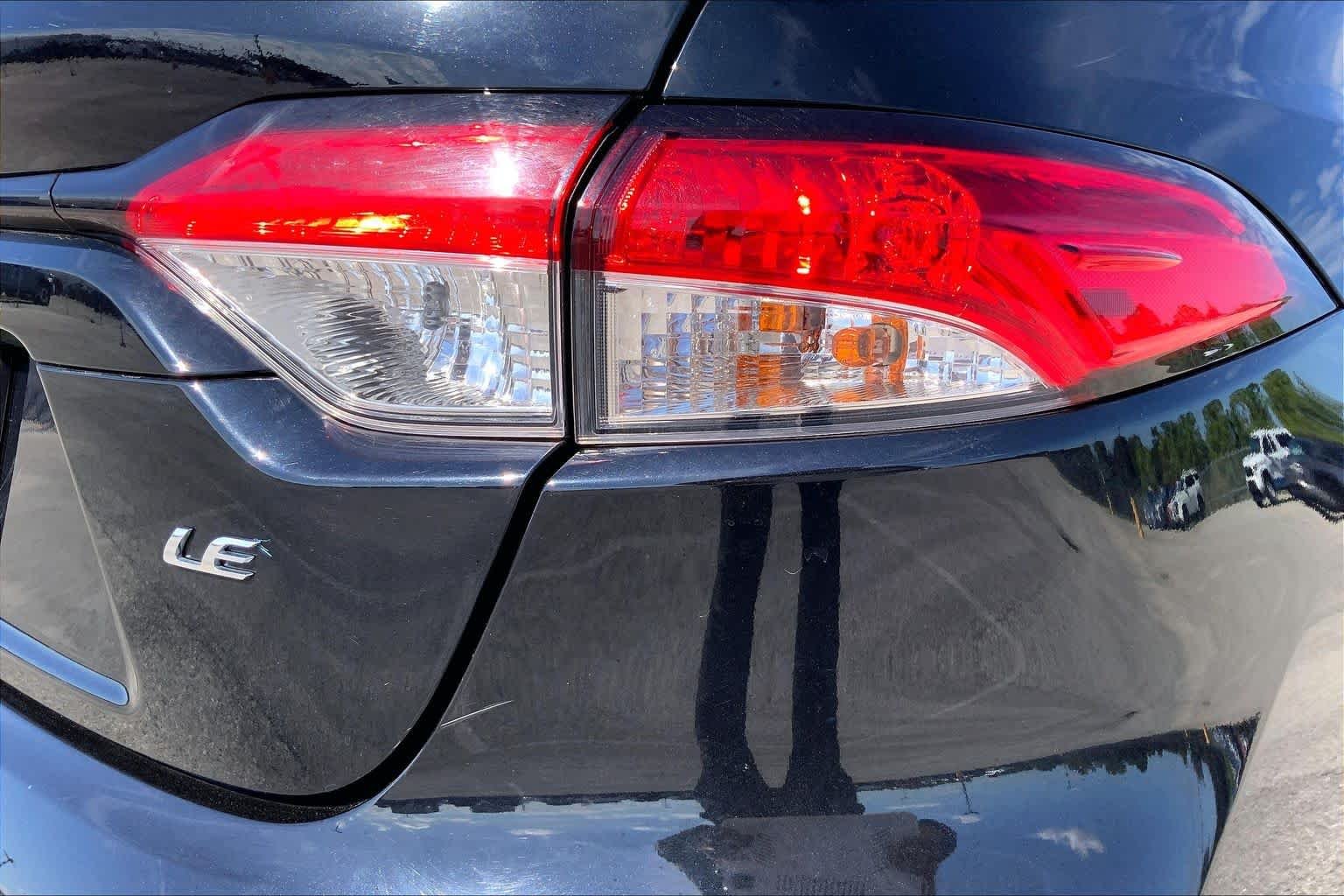 Used 2024 Midnight Black Metallic Toyota LE image 30