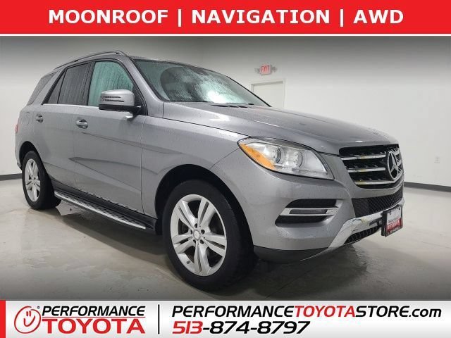 Used 2014 Iridium Silver Metallic Mercedes-Benz ML 350 image 1