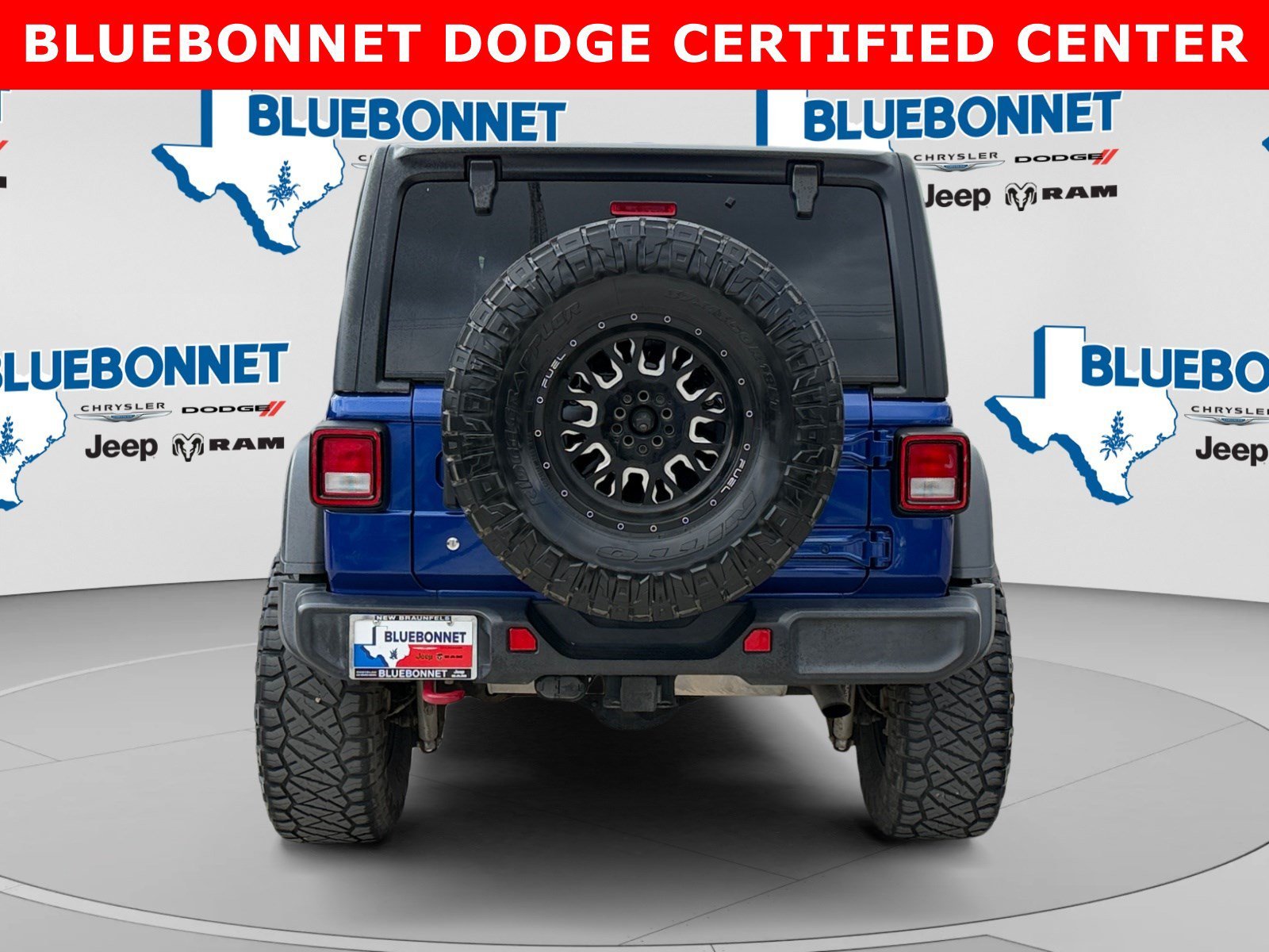 Certified Used 2020 Ocean Blue Metallic Clearcoat Jeep Rubicon image 6