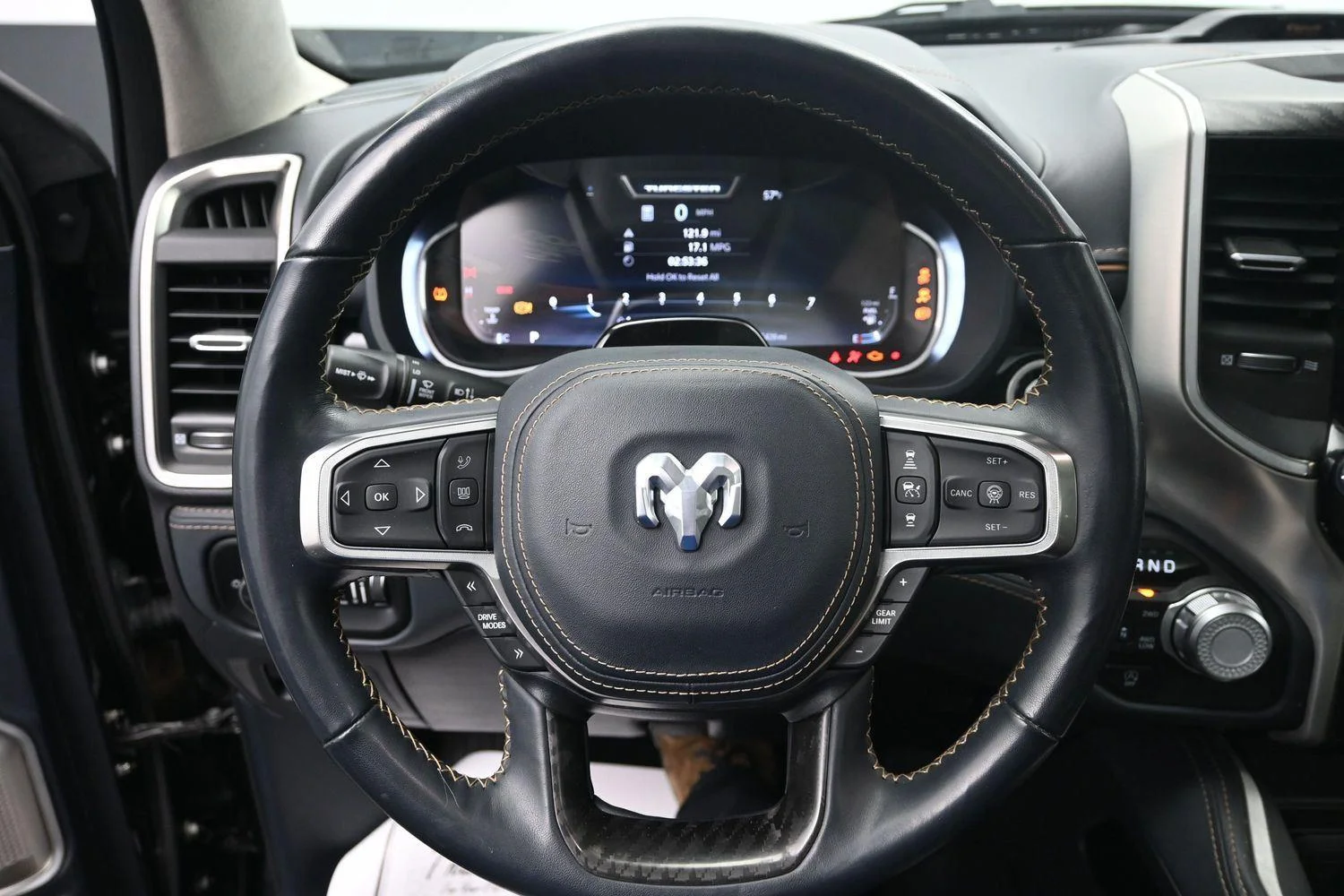 Used 2025 Diamond Black Crystal Pearlcoat Ram Tungsten image 23