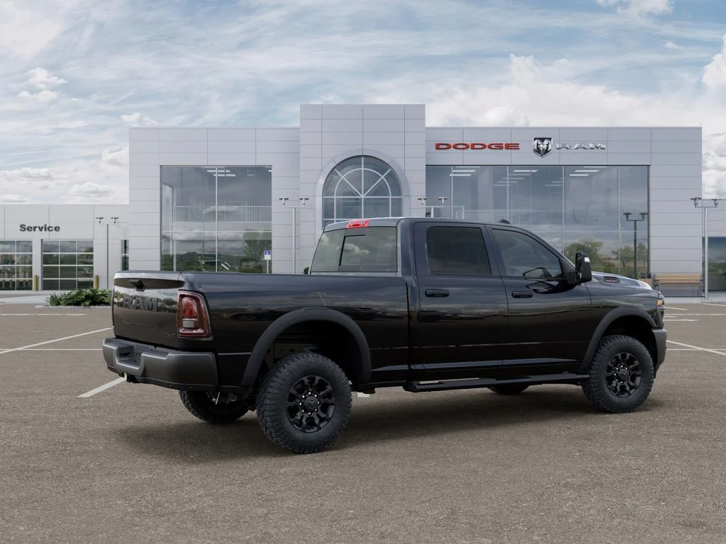 New 2026 Diamond Black Crystal Pearlcoat RAM Tradesman image 4