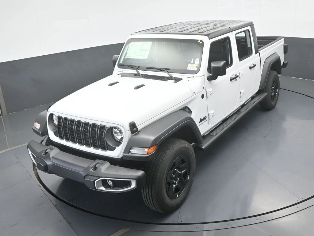 New 2026 Bright White Clear-Coat Exterior Paint Jeep Sport image 38