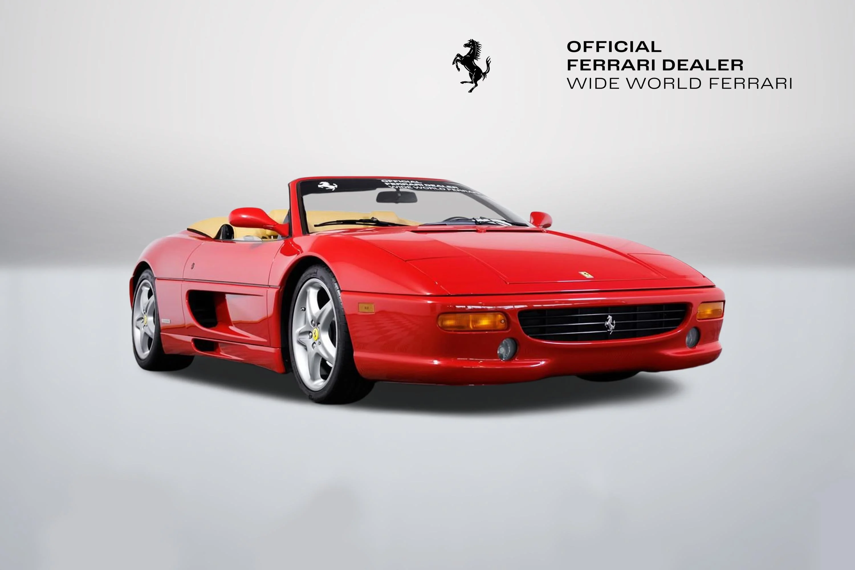Used 1996 Rosso Corsa Ferrari Spider OEM Manual image 6
