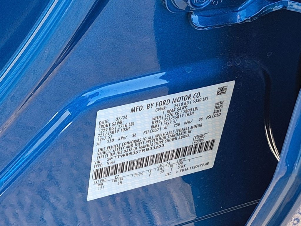 New 2026 Blue Ford Lariat image 30