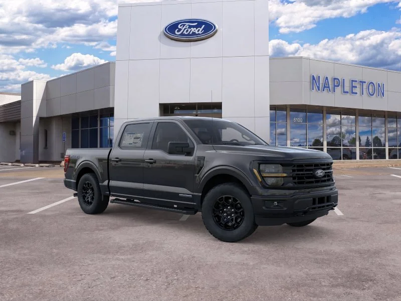 New 2026 Agate Black Metallic Ford XLT image 7