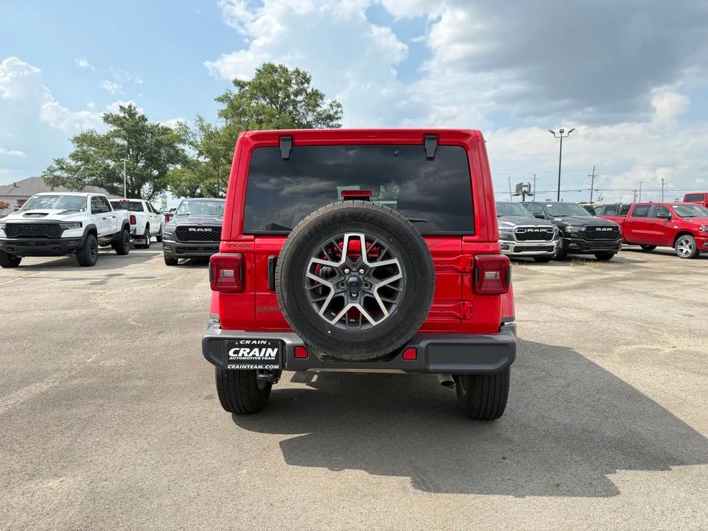Used 2025 Red Jeep Sahara image 6