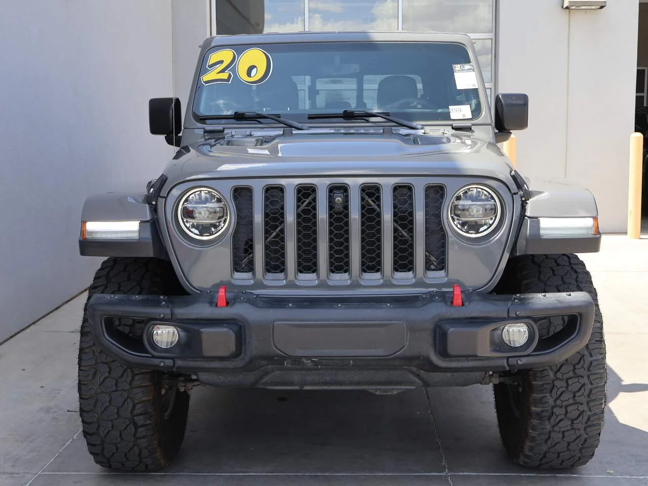 Used 2020 Sting-Gray Clear Coat Jeep Rubicon Crew Cab image 5