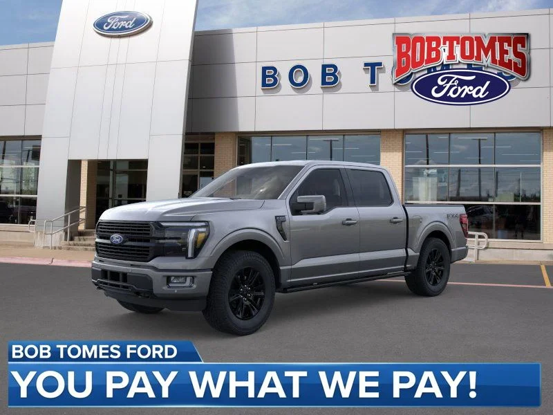 New 2026 Gray Ford Platinum image 1