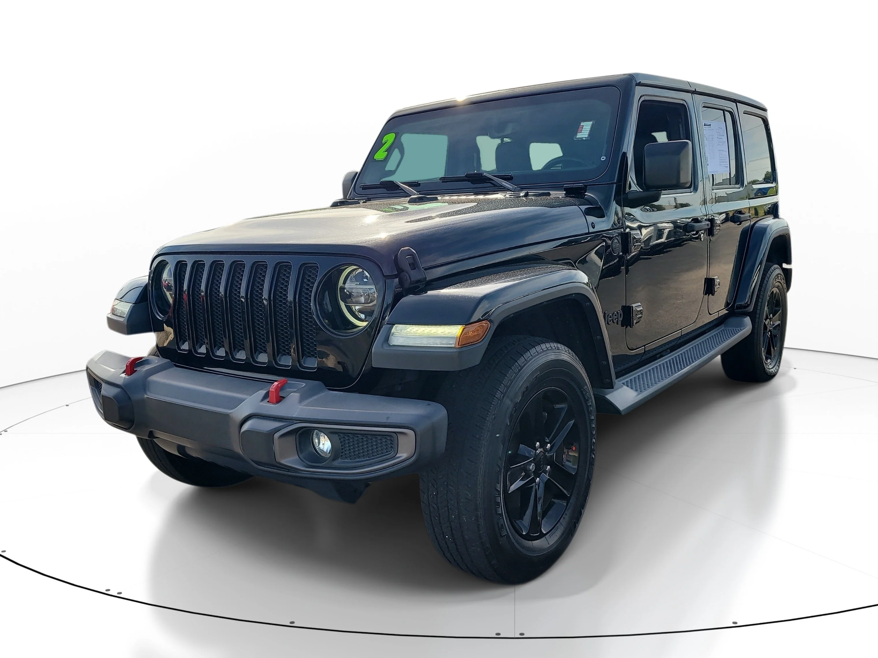 Used 2020 Black Clearcoat Jeep Sahara Altitude image 3