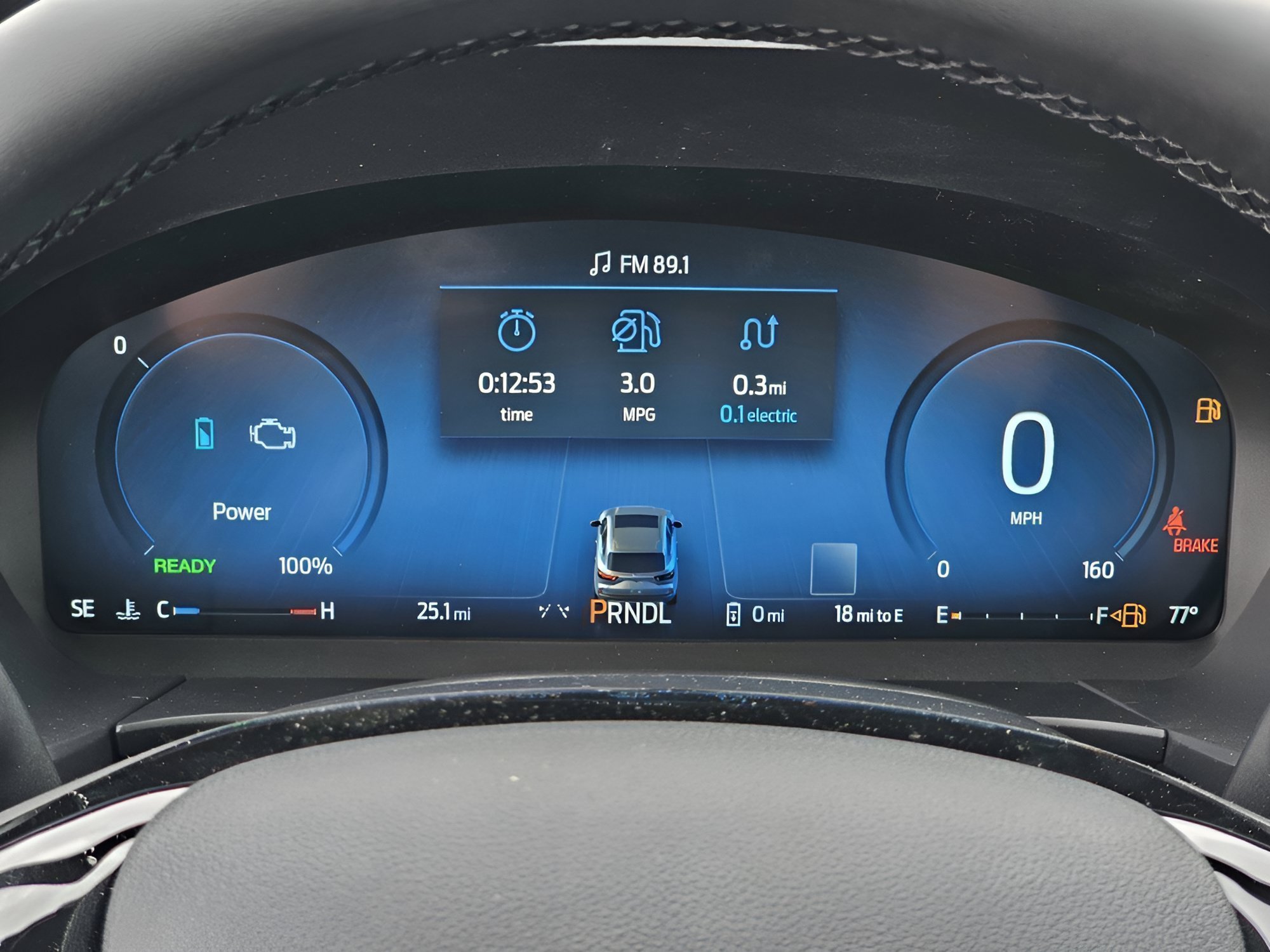 New 2025 Red Metallic Ford PHEV image 34