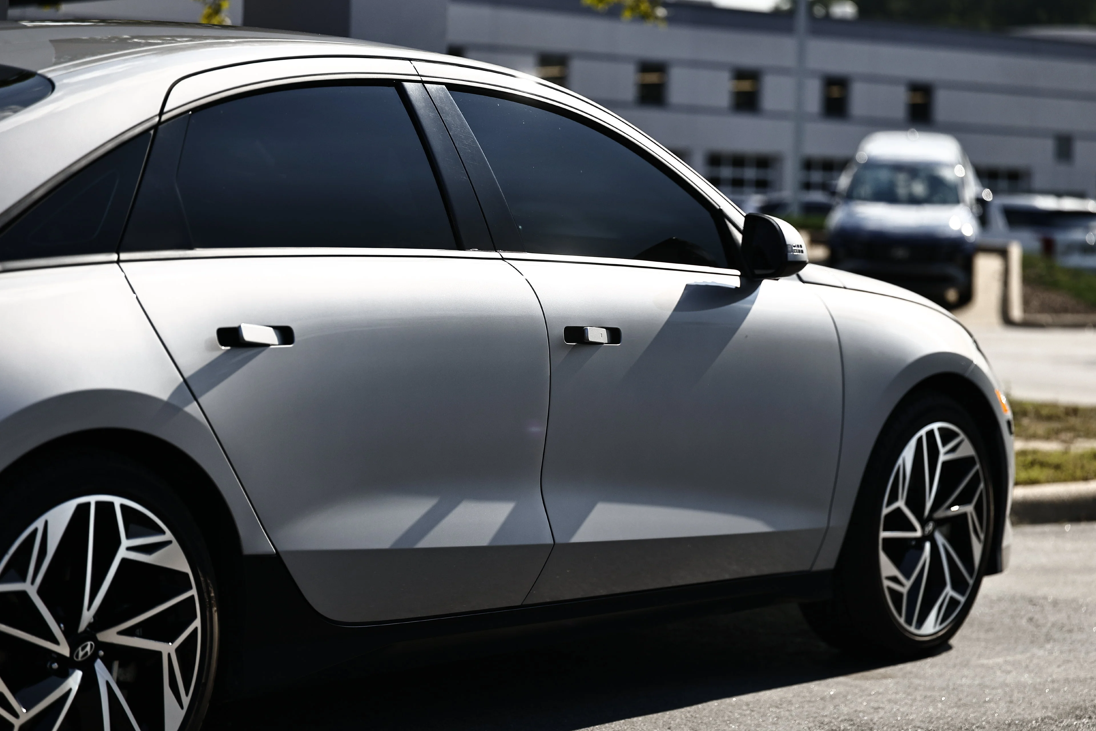 Used 2023 Curated Silver Hyundai SEL image 7
