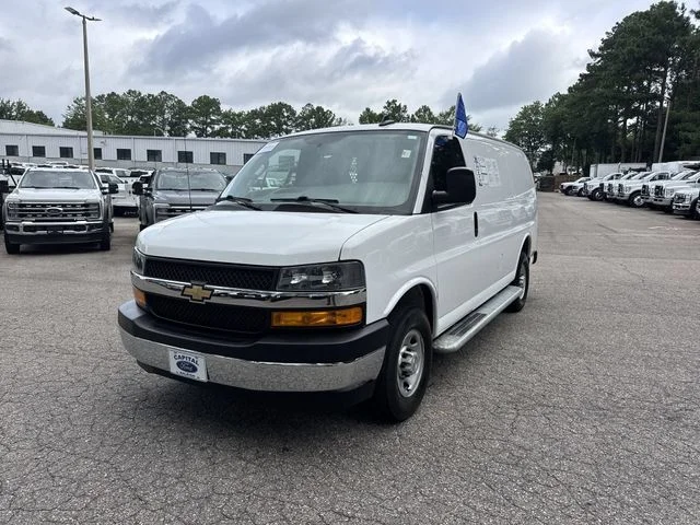 Used 2024 White Chevrolet Work Van image 1