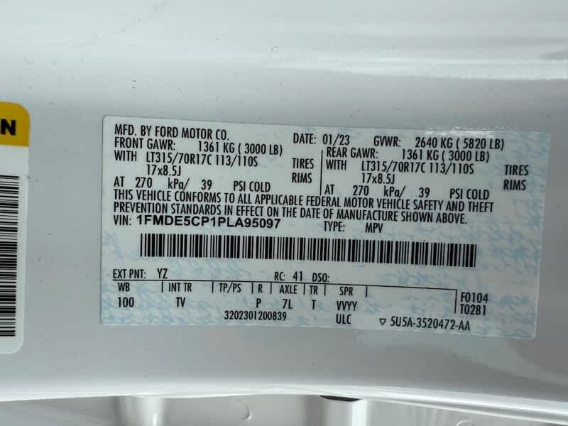 Used 2023 Oxford White Ford Wildtrak image 27