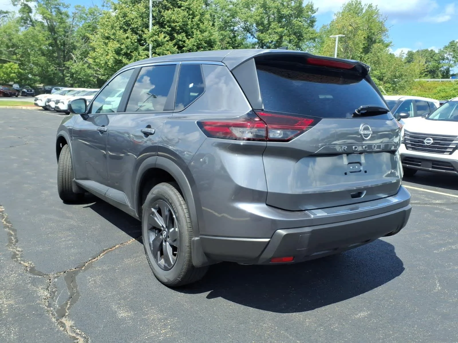 New 2026 Gun Metallic Nissan SV image 4