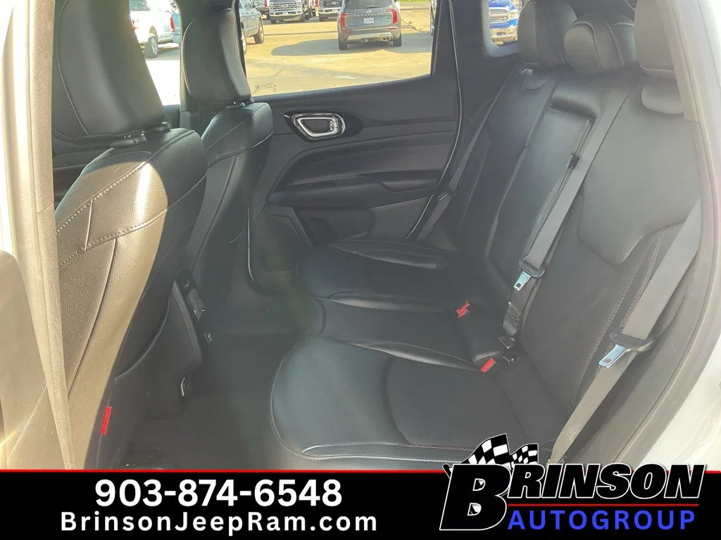Used 2025 Bright White Clearcoat Jeep Trailhawk image 16