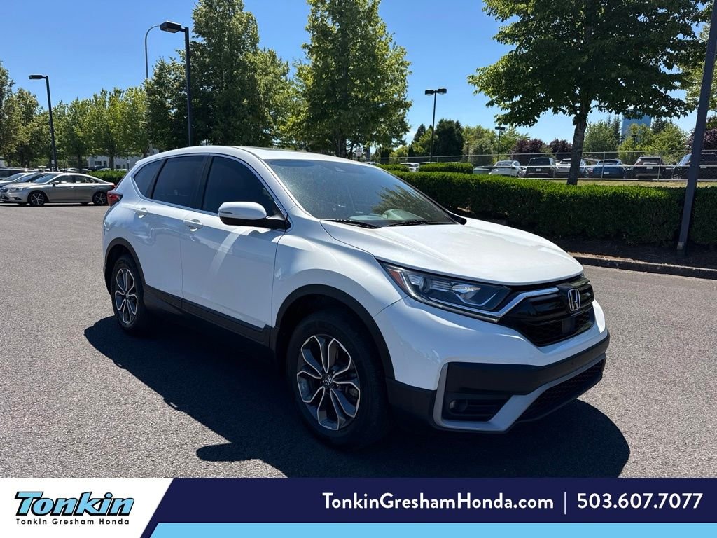 Used 2020 Platinum White Pearl Honda EX-L image 1