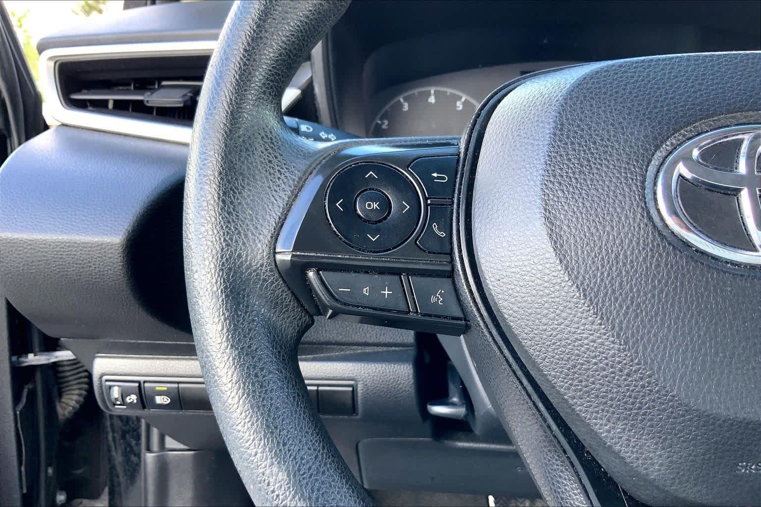 Used 2023 Midnight Black Metallic Toyota LE image 23