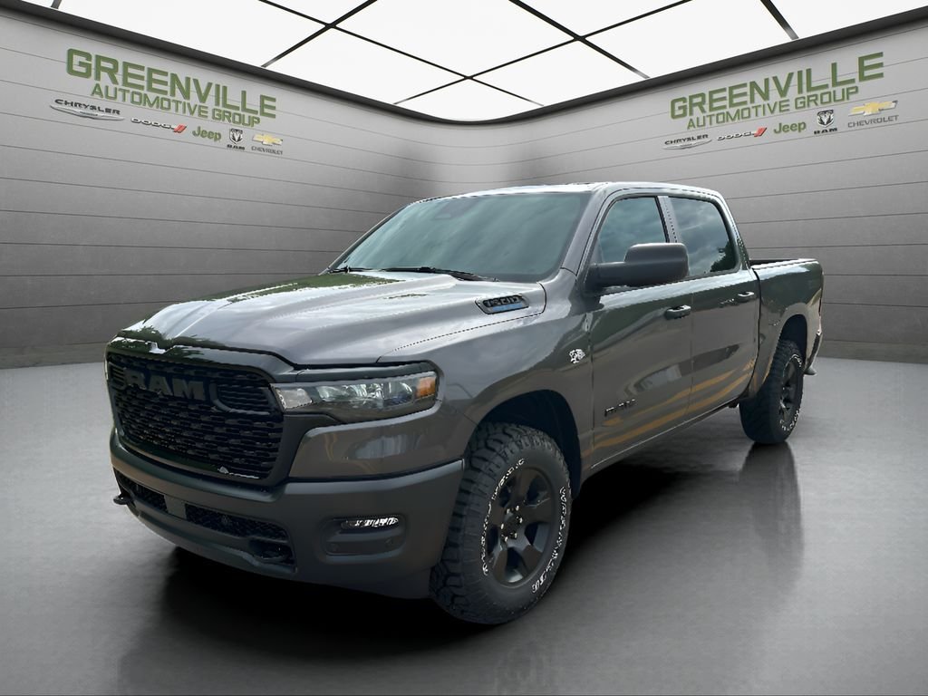 New 2026 Granite Crystal Metallic Clear-Coat Exterior Paint RAM Warlock Hemi 4x4 Crew Cab image 1