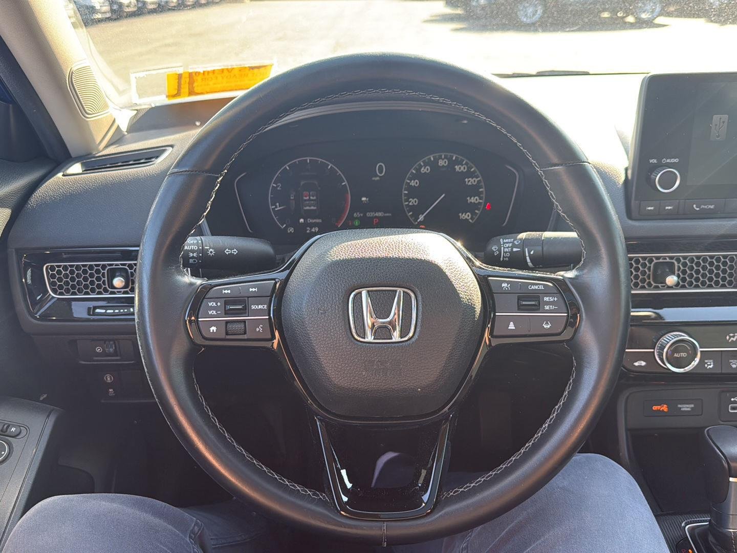 Used 2024 Aegean Blue Metallic Honda EX image 15