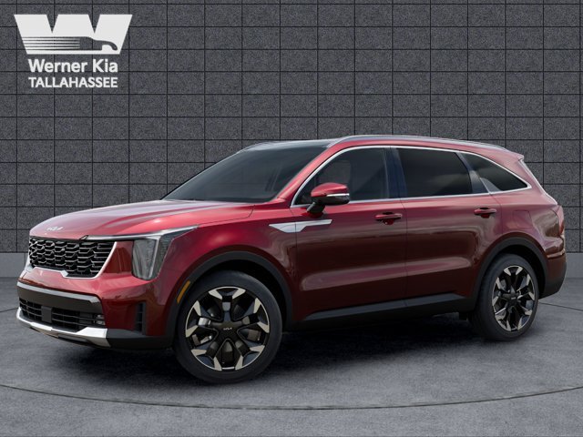 Used 2025 Red Kia EX image 3