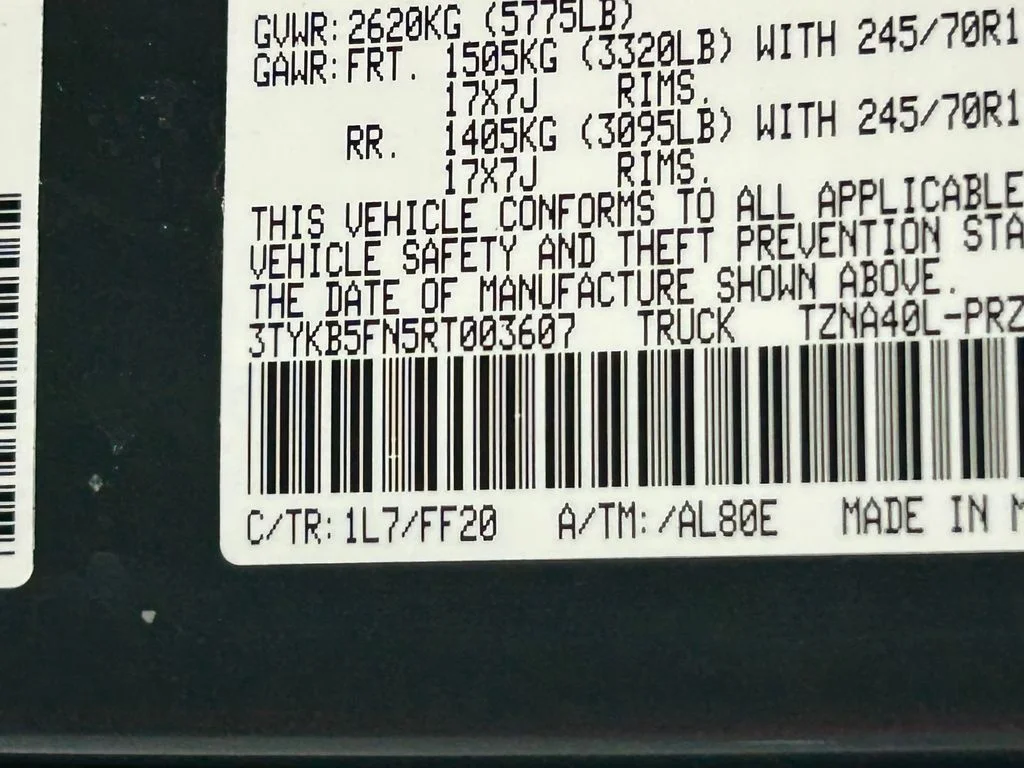Used 2024 Underground Toyota SR5 image 38