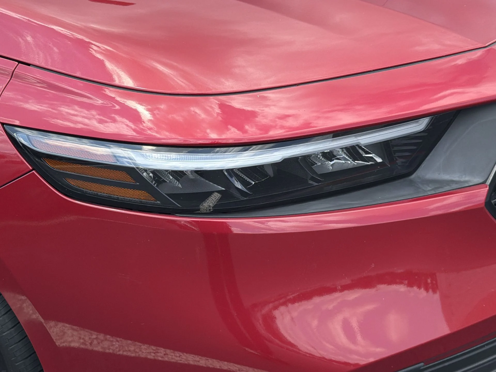 Used 2024 Radiant Red Metallic Honda LX image 3