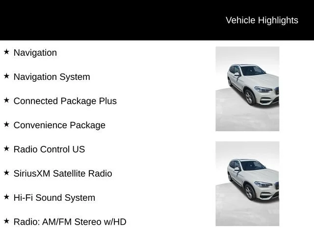 Used 2021 White BMW xDrive30i image 7