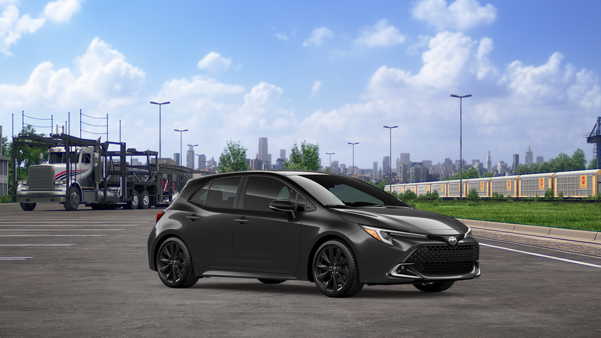 New 2026 Magnetic Gray Metallic with Midnight Black Metallic roof Toyota XSE image 14