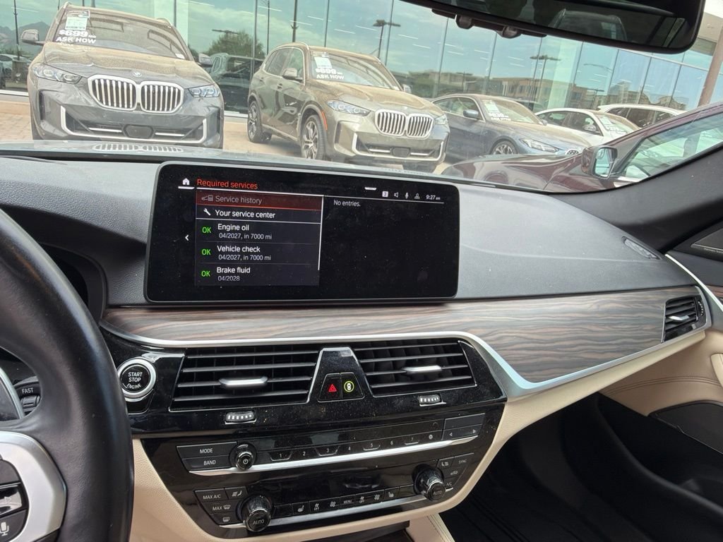 Certified Used 2023 Blue Metallic BMW 540i image 9