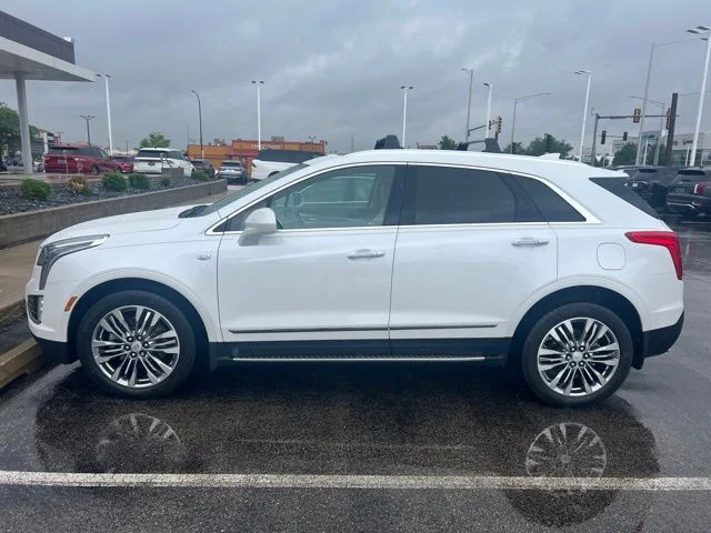 Used 2017 White Cadillac Premium Luxury image 1