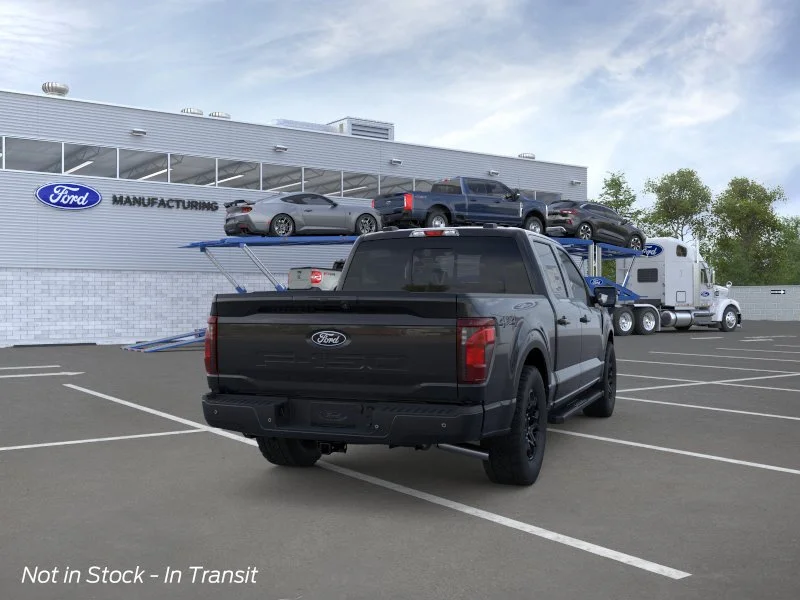 New 2026 Agate Black Metallic Ford XLT image 8