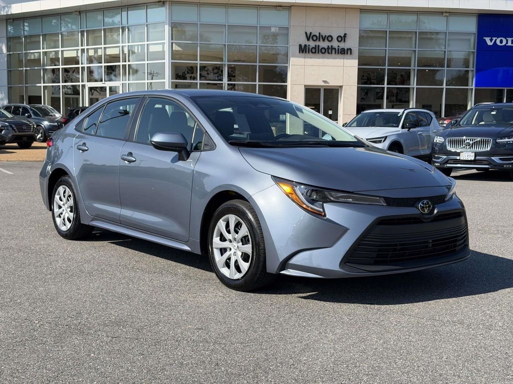 Used 2025 Blue Toyota LE image 1