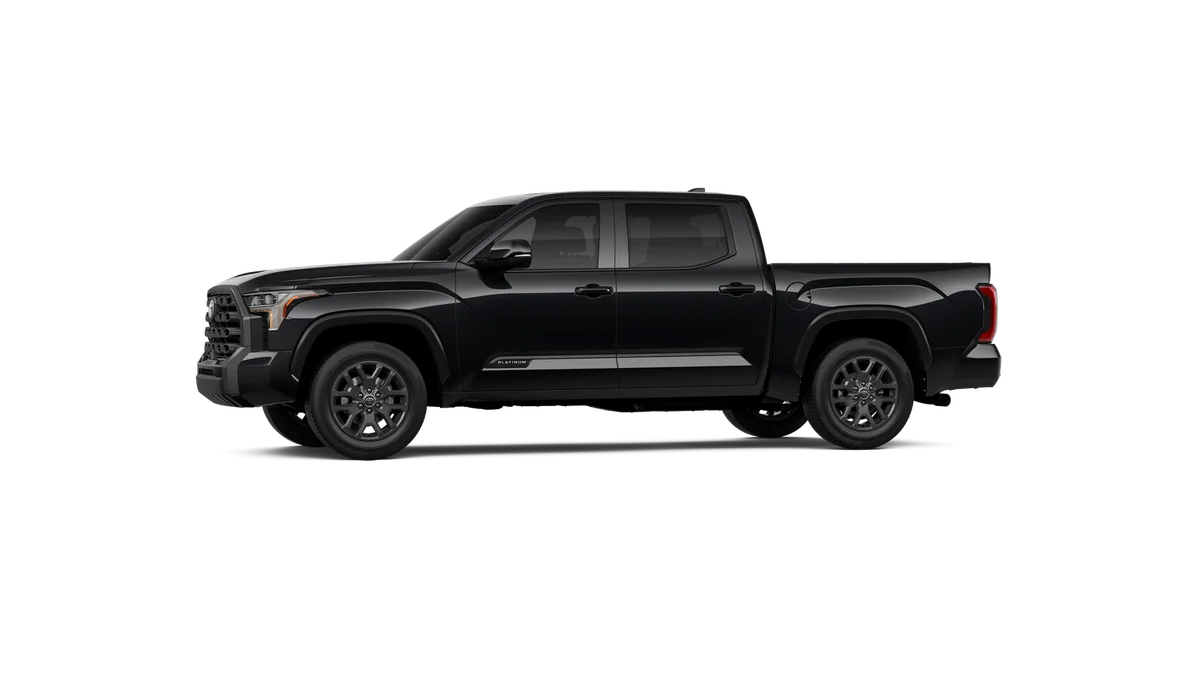 New 2026 Midnight Black Metallic Toyota Platinum image 3