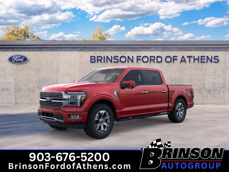 New 2026 Ruby Red Metallic Tinted Clearcoat Ford Platinum® image 1