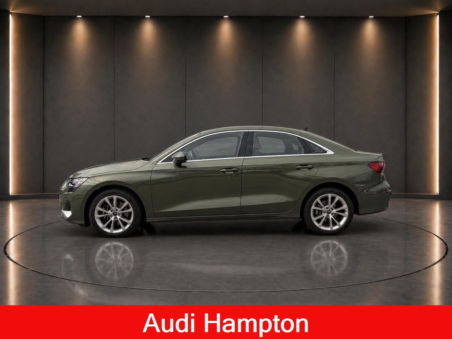 Used 2025 District Green Metallic Audi Premium Plus image 4