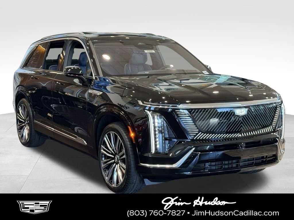 Stellar Black Metallic 2026 Cadillac VISTIQ Premium Luxury AWD SUV / Crossover All-Wheel Drive