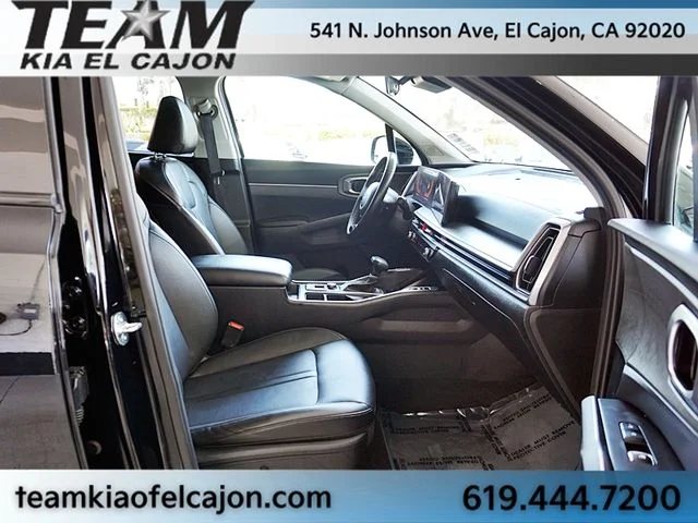Used 2024 Black Kia X-Line EX image 11