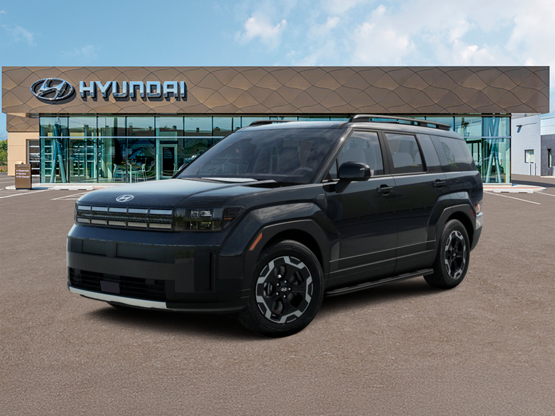 New 2027 Black Hyundai SEL AWD image 2