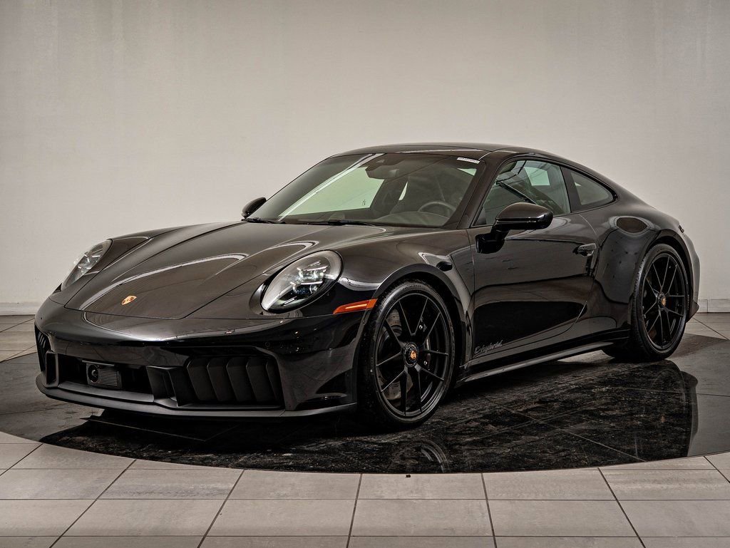 Used 2025 Jet Black Porsche Carrera 4 GTS image 1