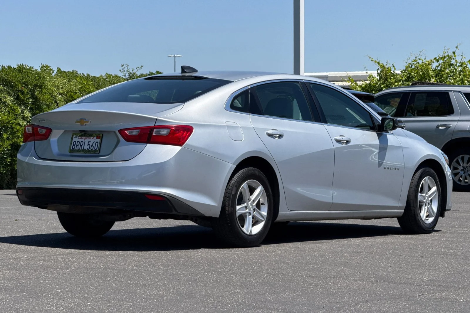 Used 2020 Silver Ice Metallic Chevrolet LS image 4