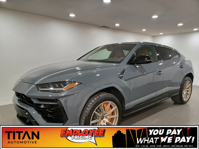 2022 Lamborghini Urus *NO LUX TAX!!! | Grigio Telesto | Terra Asia/Nero Ade | Nav | Heads Up Display | Pano Roof