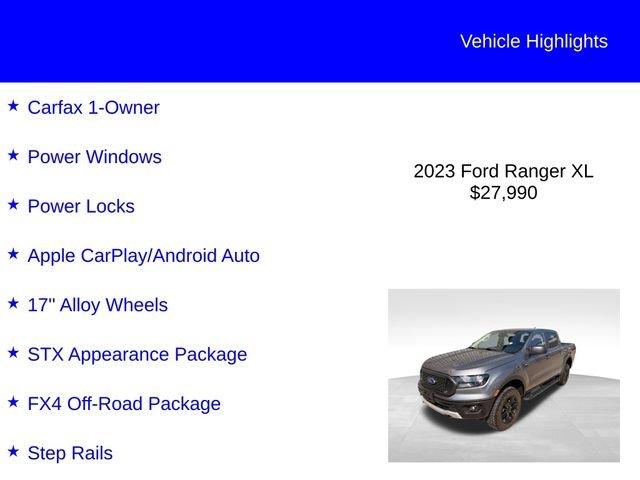Used 2023 Carbonized Gray Metallic Ford XL image 2