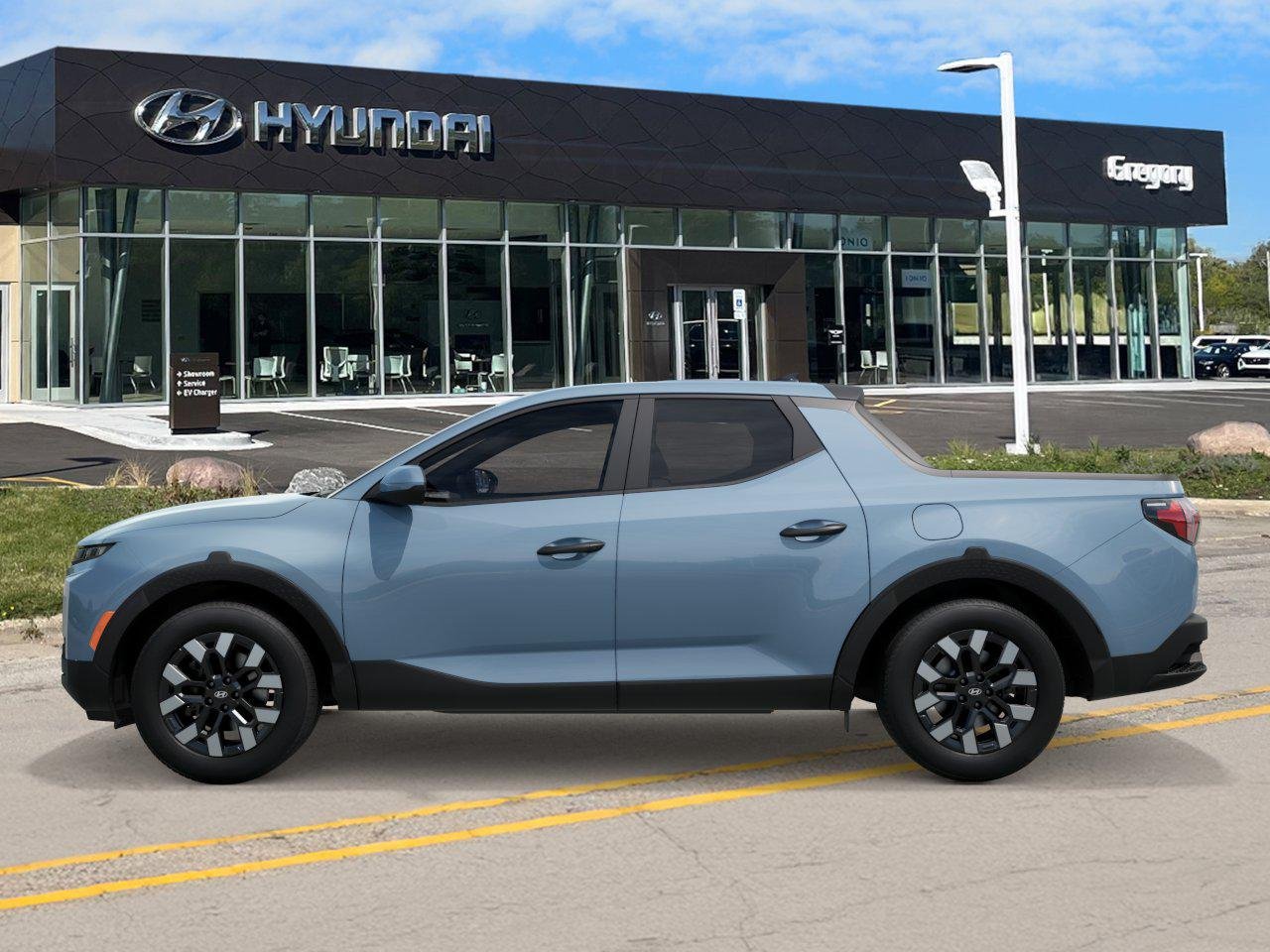 New 2027 Blue Stone Hyundai SE AWD image 3