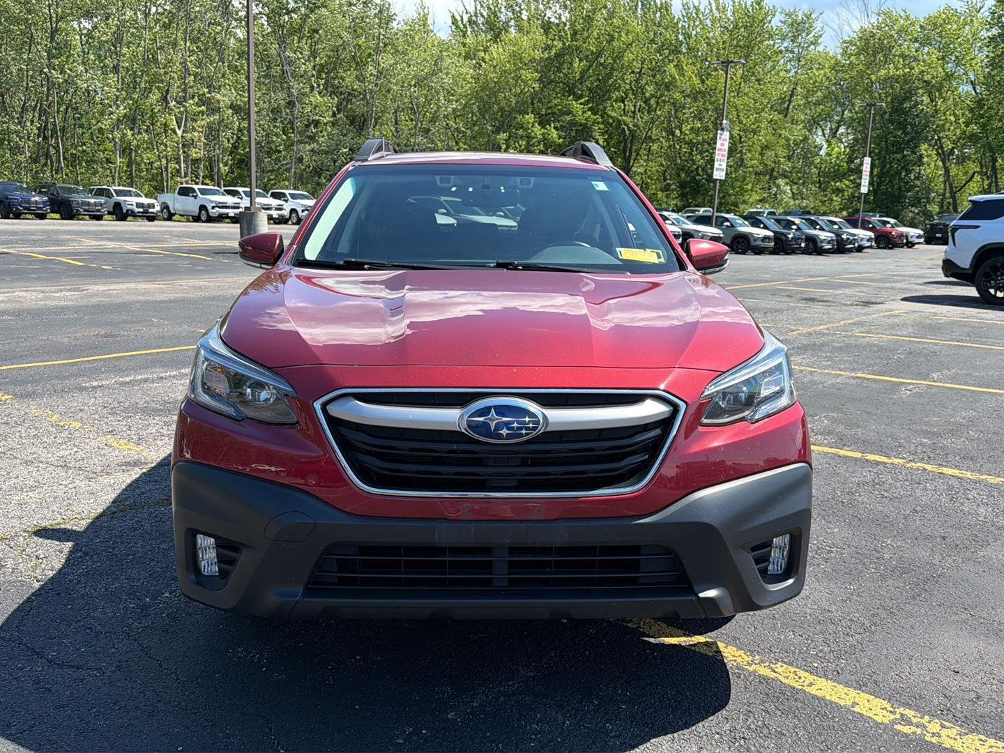 Used 2021 Crimson Red Pearl Subaru Premium image 13